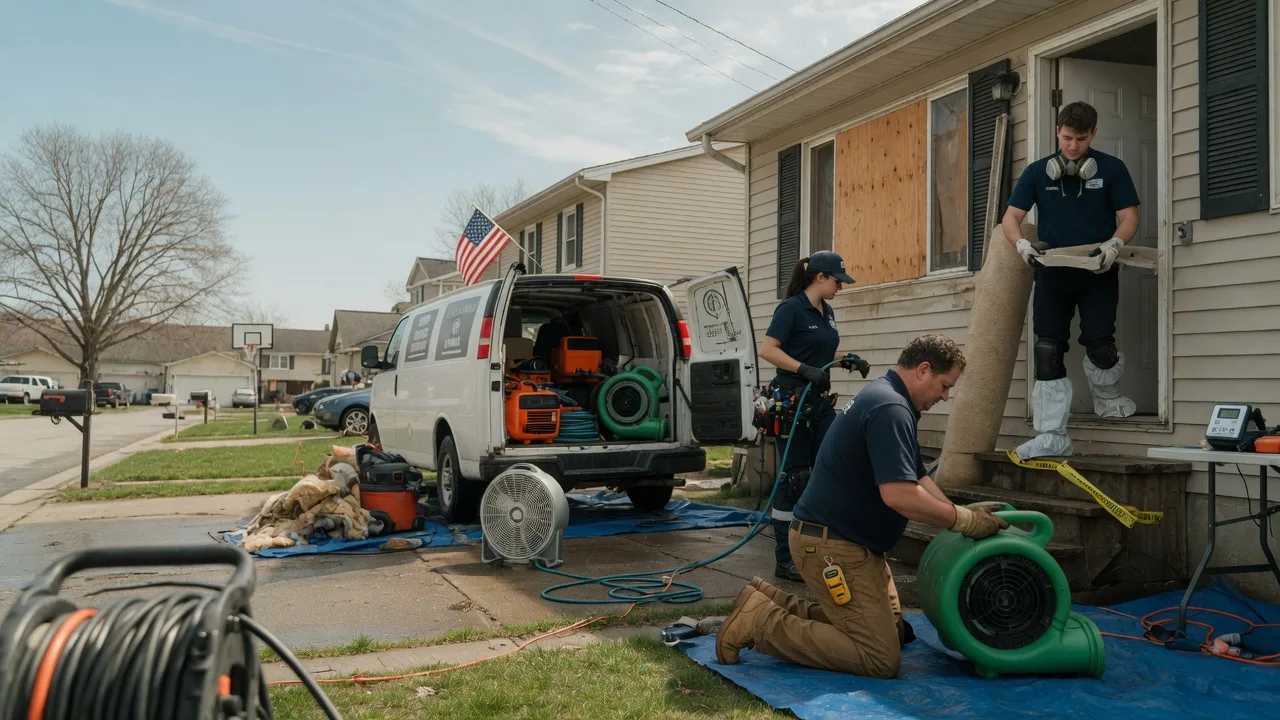 Water Damage Restoration in Hallie, KY near me